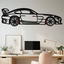 Mercedes AMG GT Metal Wall Art – Rotating Wheels • Luxury Car Silhouette Decor for Garage & HomeKAFMEKA072