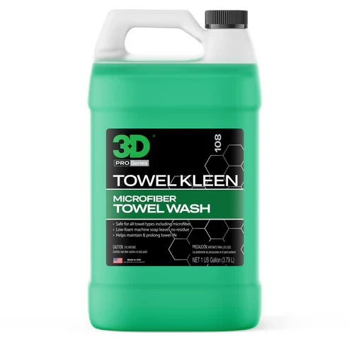 3D Towel Kleen Microfiber Detergent 1G Secondary image
