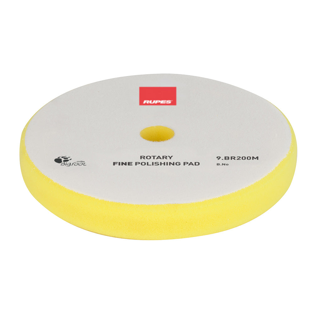 RUPES Rotary Fine Polishing Foam Pad 175/180mm - Yellow Main image