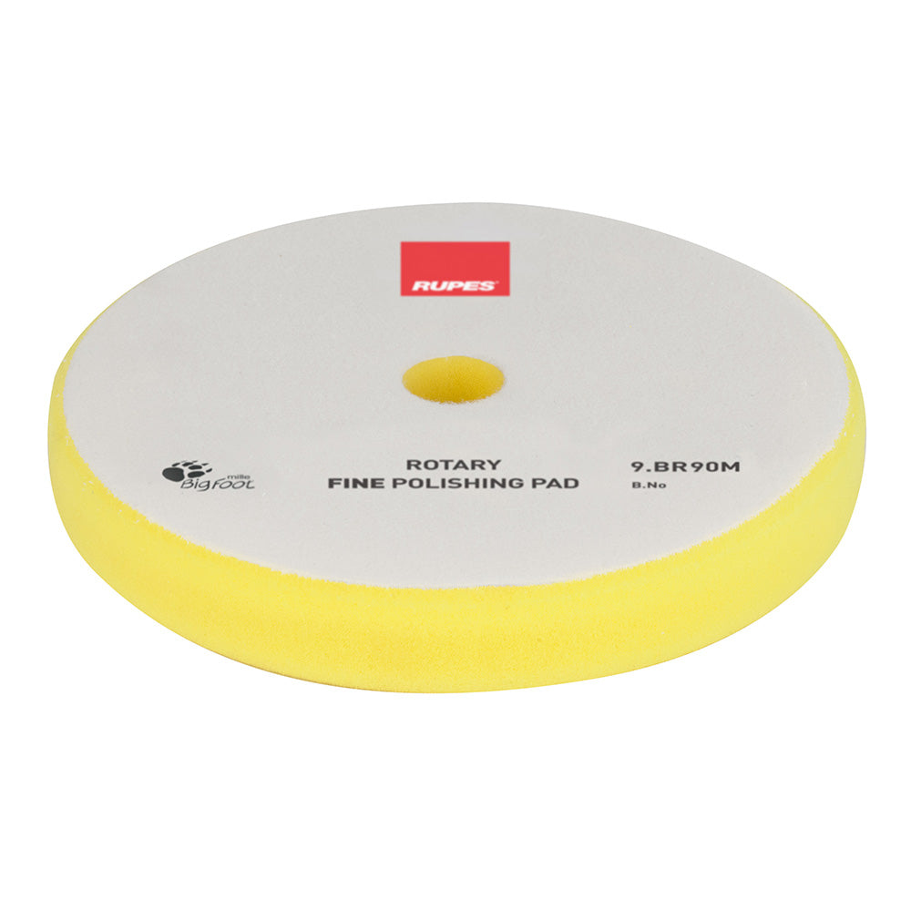 RUPES Rotary Fine Polishing Foam Pad 75/90mm - Yellow Main image