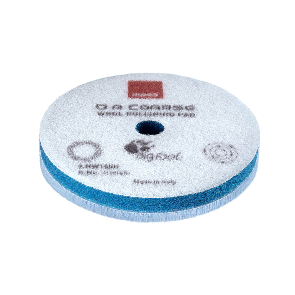 RUPES D-A Coarse Wool Polishing Pad 80mm - Blue Main image