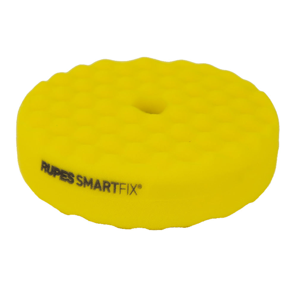RUPES SMARTFIX Double-Sided Fine Foam Pad - 180mm - Yellow Main image
