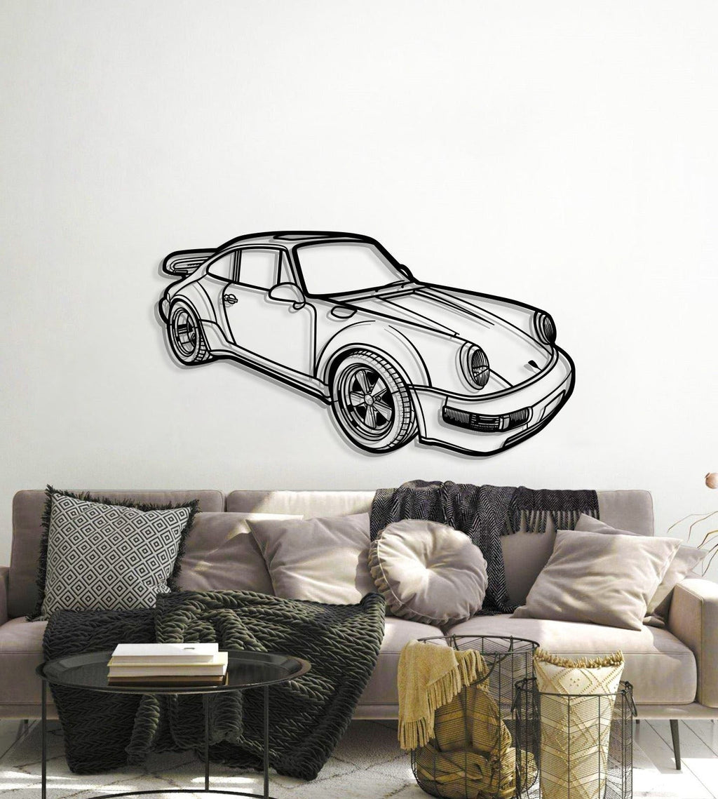 1978 911 SC Perspective Metal Car Wall Art – MTT1267