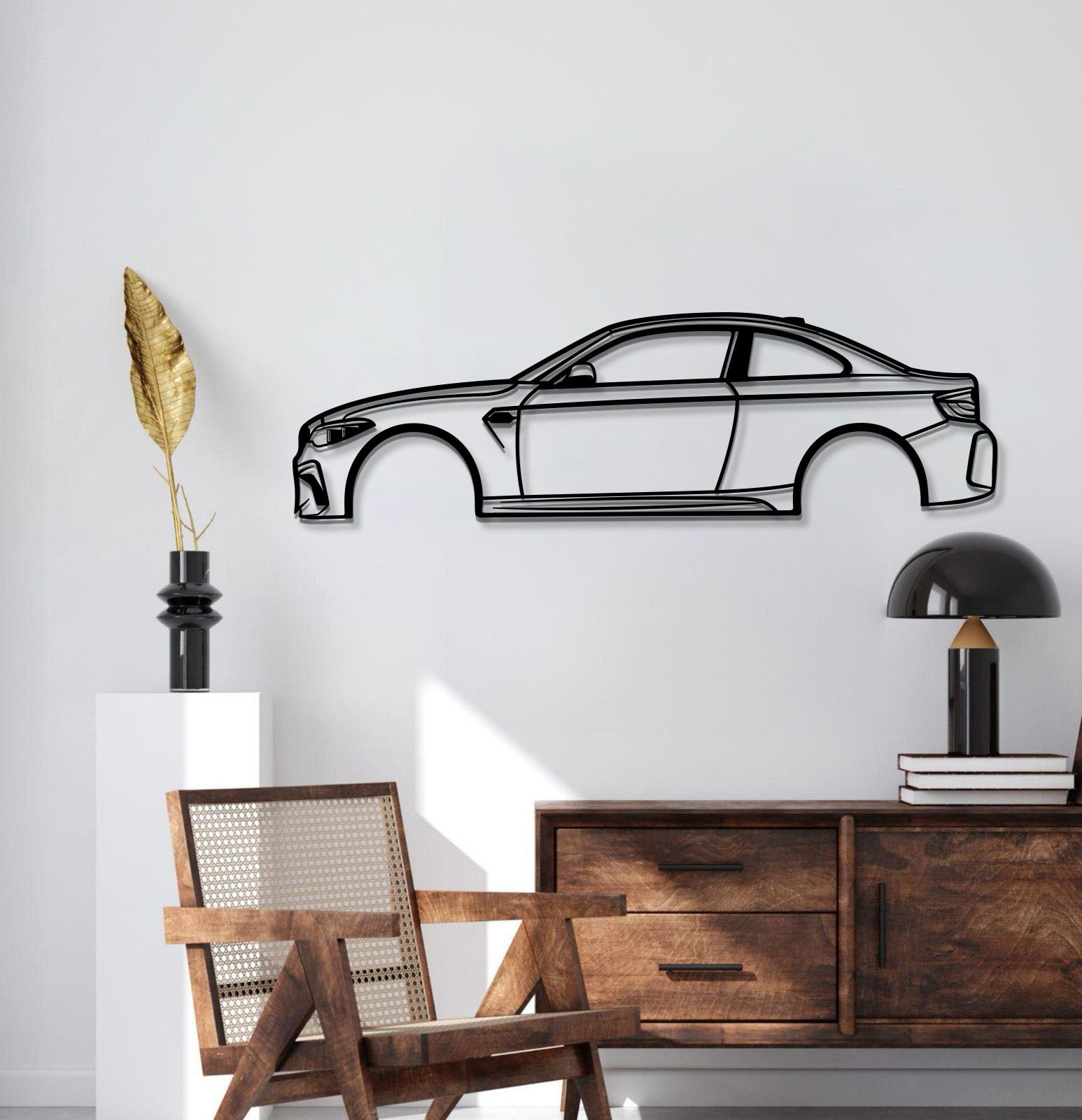 2019 F87 M2 Metal Car Wall Art - MT0660 Secondary image