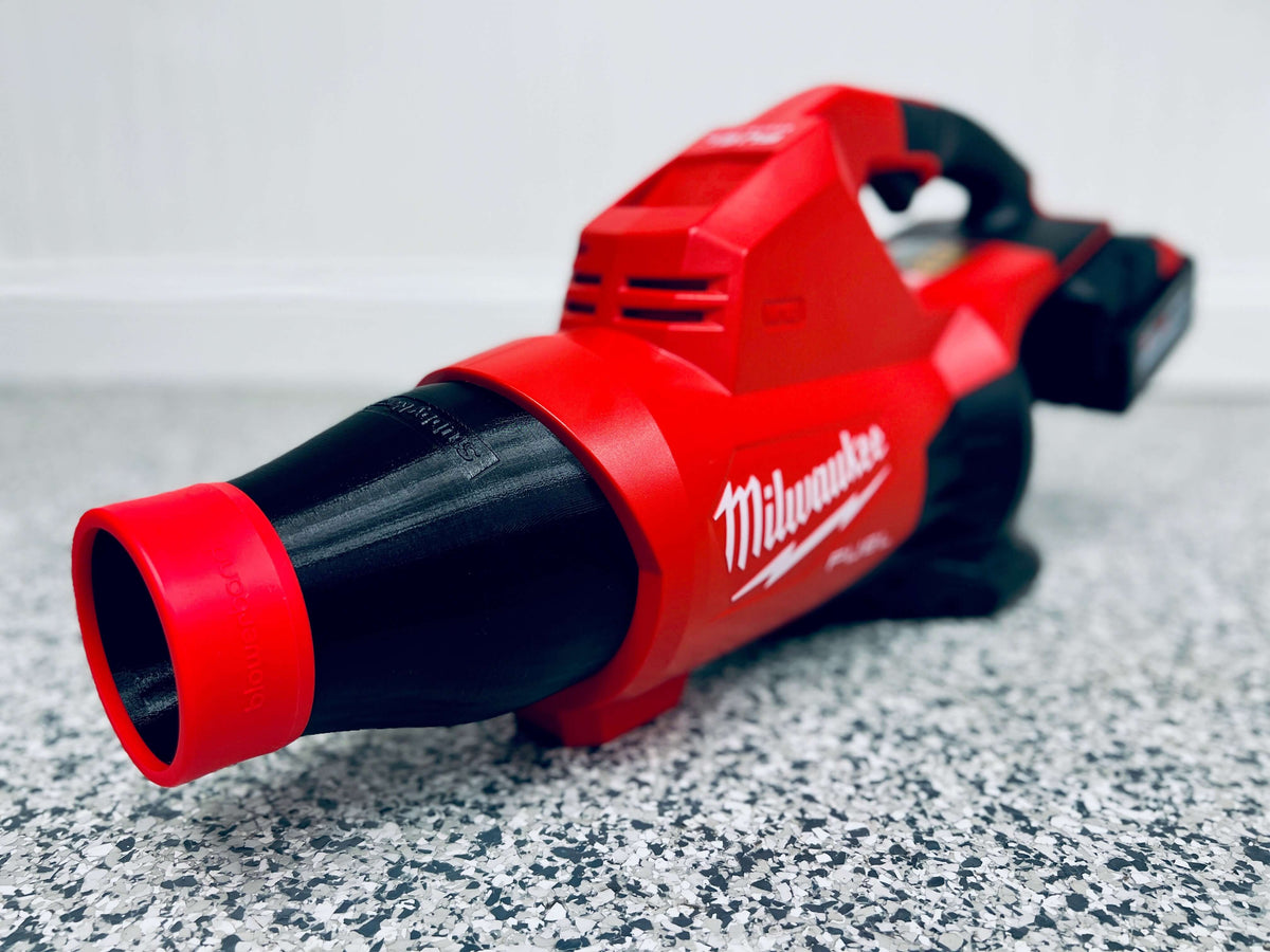 STUBBY Car Drying Nozzle for Milwaukee M18 FUEL Dual Battery Leaf Blower front view Main image