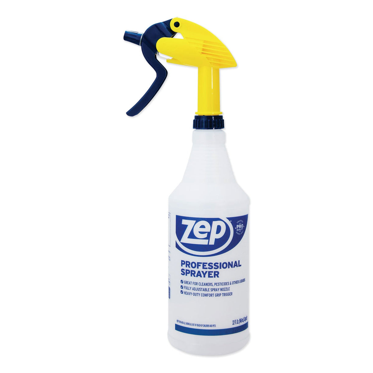 Zep Commercial Spray Bottle 32 oz with Trigger Sprayer