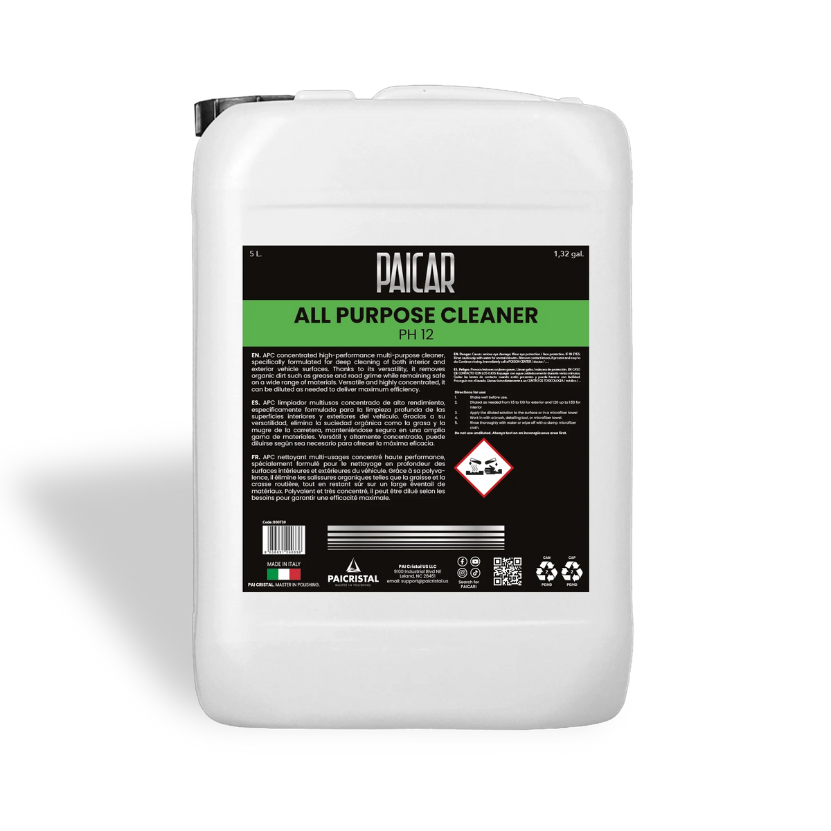 Paicar All Purpose Cleaner 5L Main image