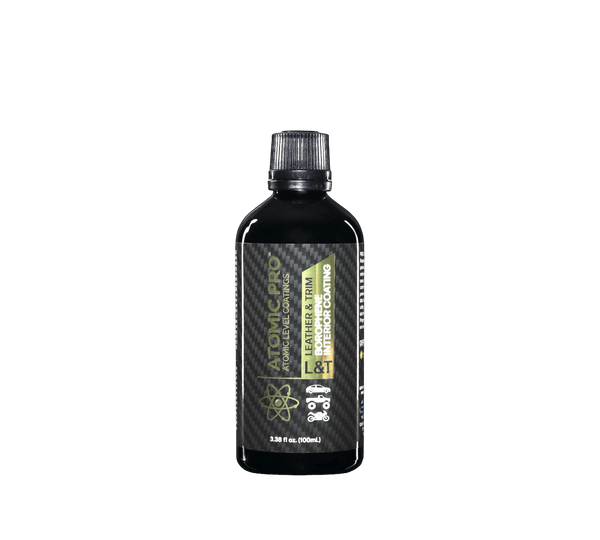Atomic Pro Leather & Trim Interior Ceramic Coating 100mL bottle