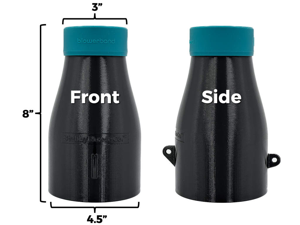 STUBBY Car Drying Nozzle for Makita 18V LXT Leaf Blower nozzle set