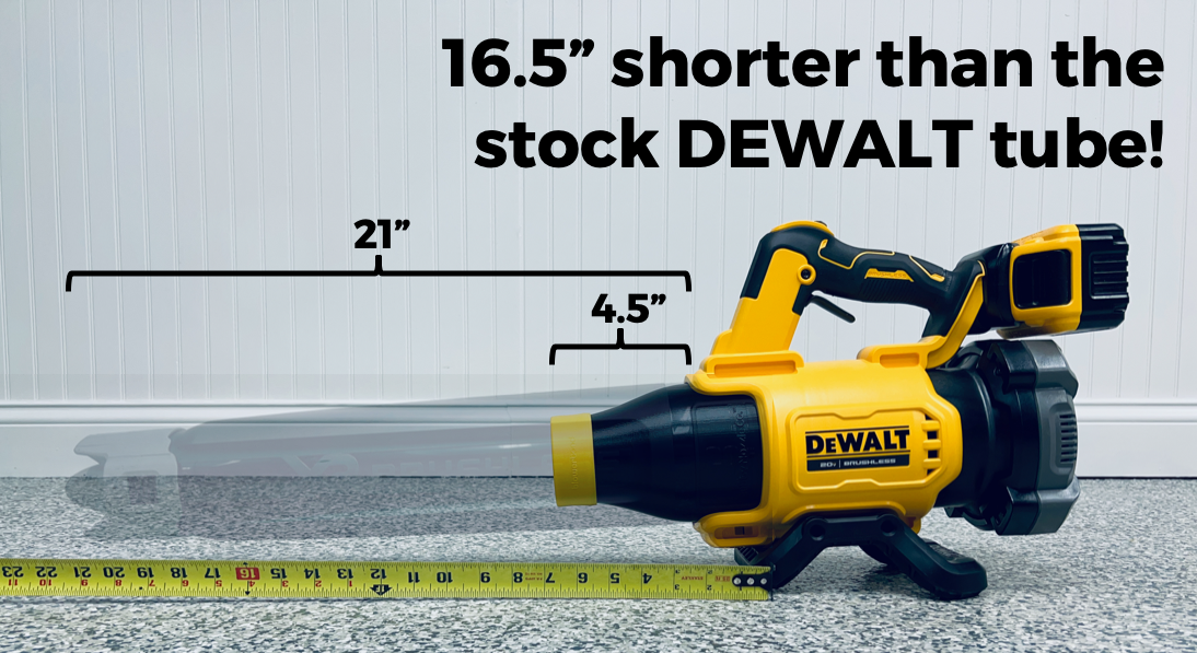 STUBBY® Car Drying Nozzle for DEWALT 20V MAX XR Gen II Leaf Blower (DCBL722B) Secondary image