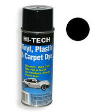 High-Tech Vinyl Plastic n Carpet Dye - Black 11.5 oz Aerosol Can