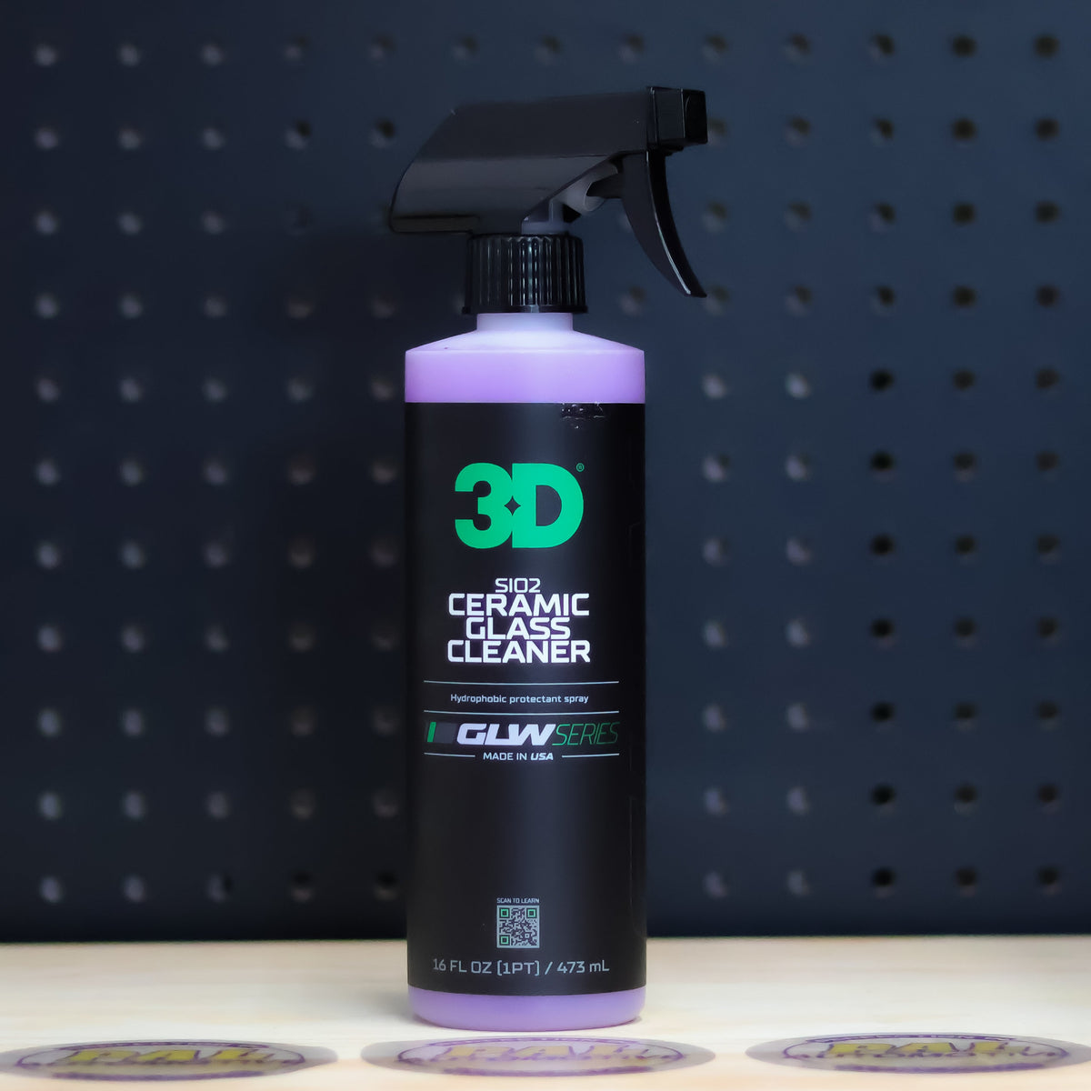 3D GLW SIO2 Ceramic Glass Cleaner 16oz Main image