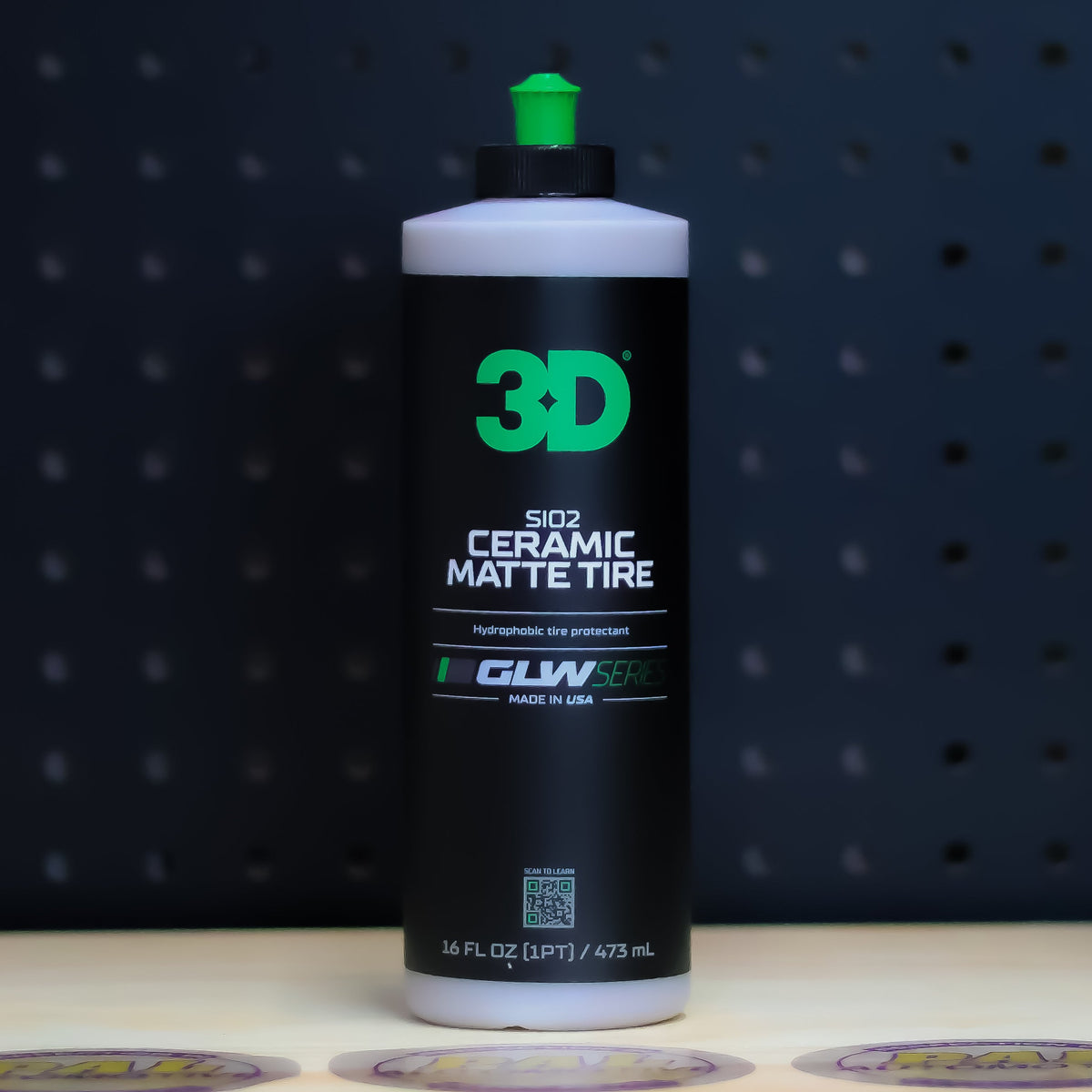 3D GLW SIO2 CERAMIC MATTE TIRE 16oZ Main image