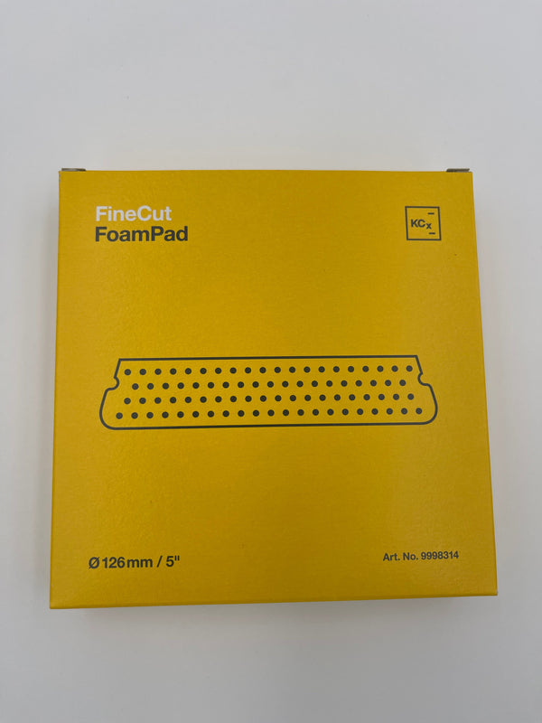 KCX Fine Cut Foam Pad 126mm 5"