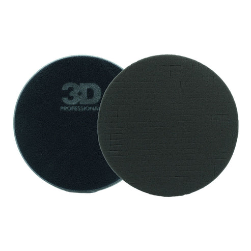 3D 7.5" Black Spider-Cut Foam Finishing Pad Main image