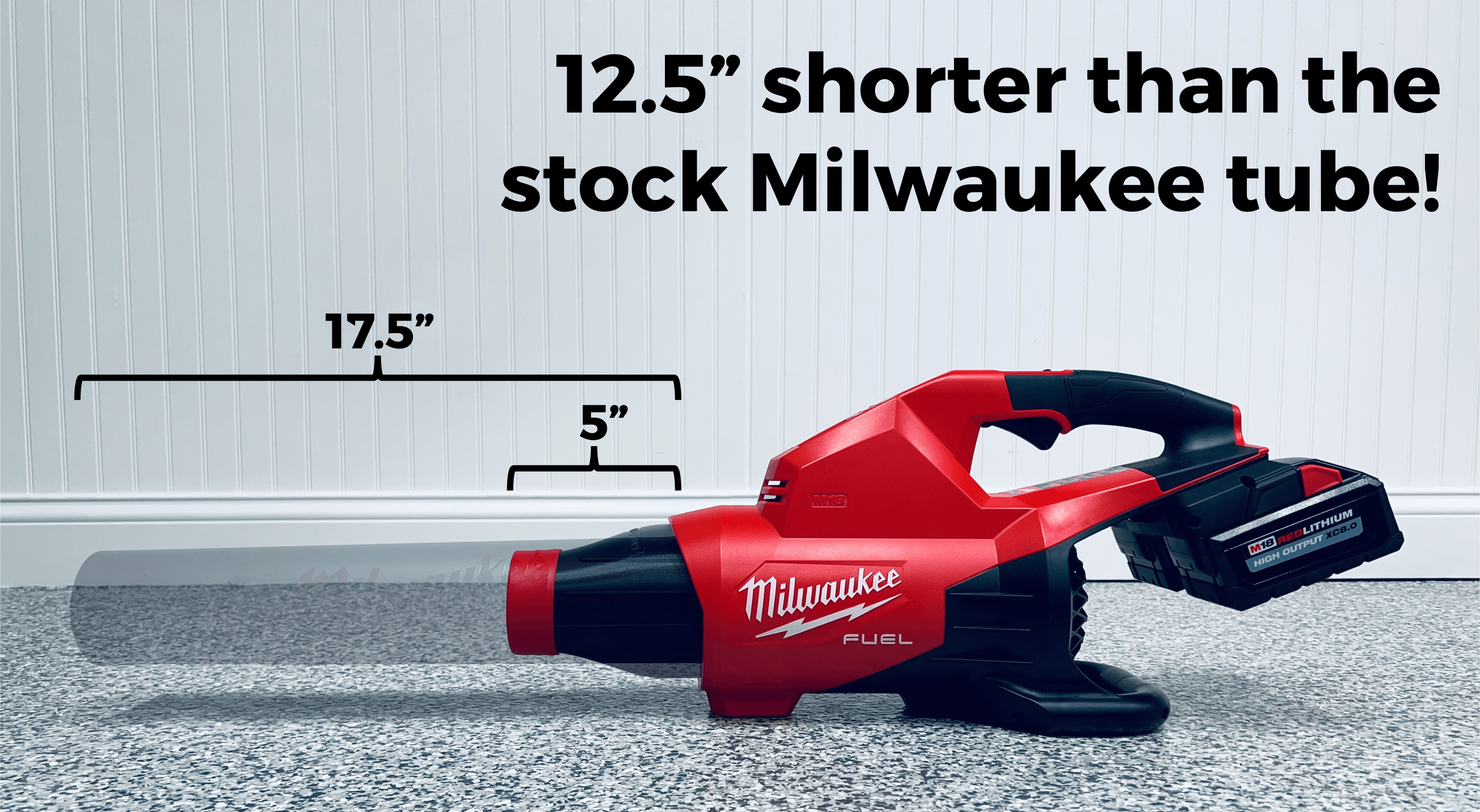 STUBBY Car Drying Nozzle Milwaukee M18 FUEL Secondary image
