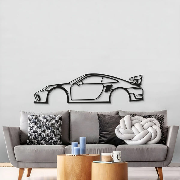911 GT3 RS Metal Car Wall Art - MT0857