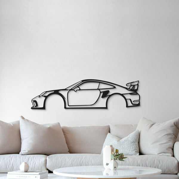 911 GT3 RS Metal Car Wall Art - MT0857
