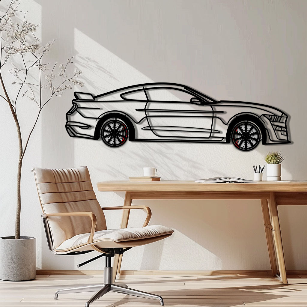 Ford Mustang Shelby GT500 Metal Car Wall Art Secondary image
