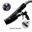 Car Interior Detailing Air Blow Gun cleaning car air vents and dashboard