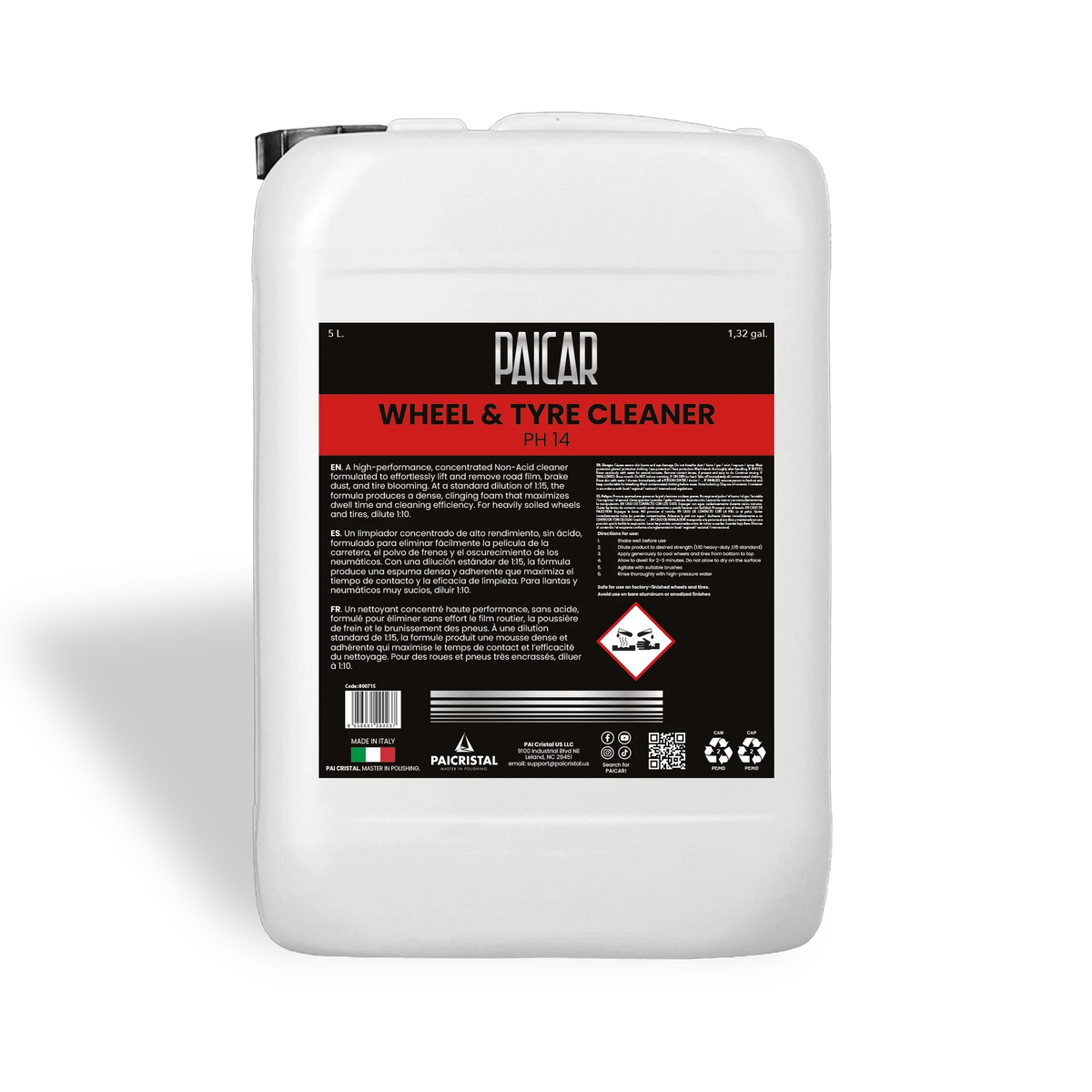 Paicar Wheel & Tyre Cleaner 5L