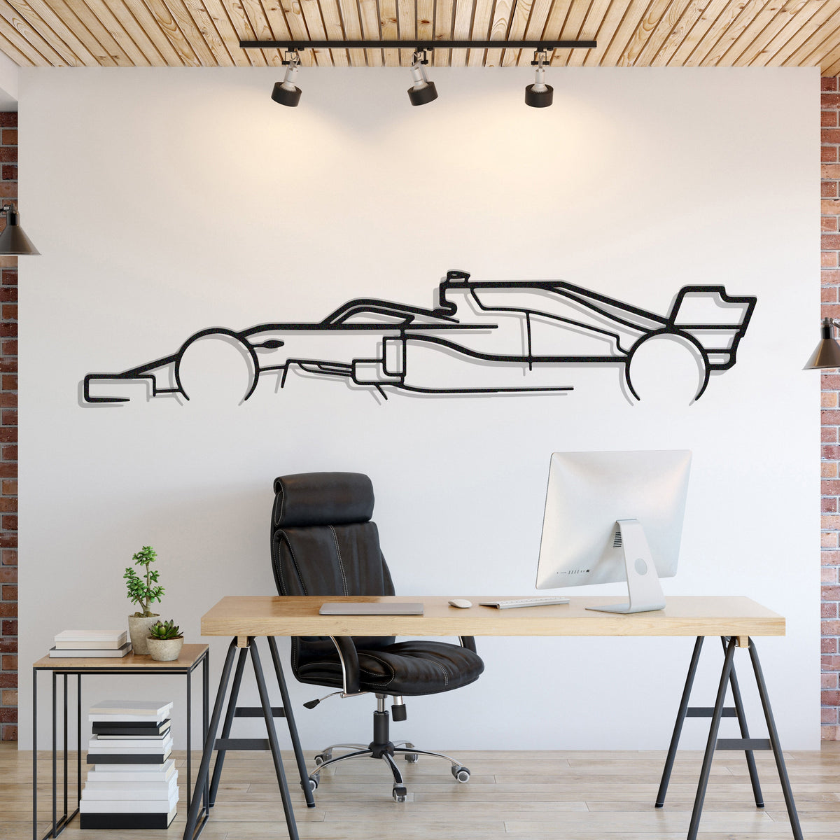 Formula1 F1 Metal Car Wall Art - MT0983 Main image