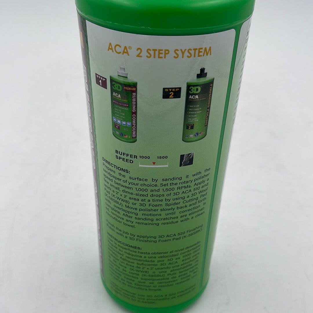 3D ACA 510 Rubbing Compound 32 oz Secondary image