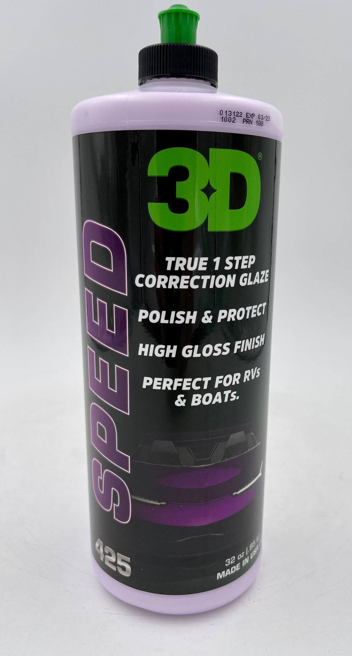 3D SPEED G2 One-Step Polish & Sealant bottle front view Main image