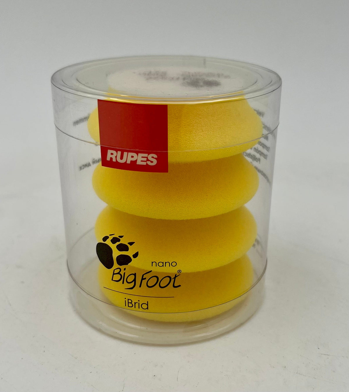 Rupes Yellow Fine Foam Polishing Pad  50-70 mm (2-3 inch)  4-Pack Main image