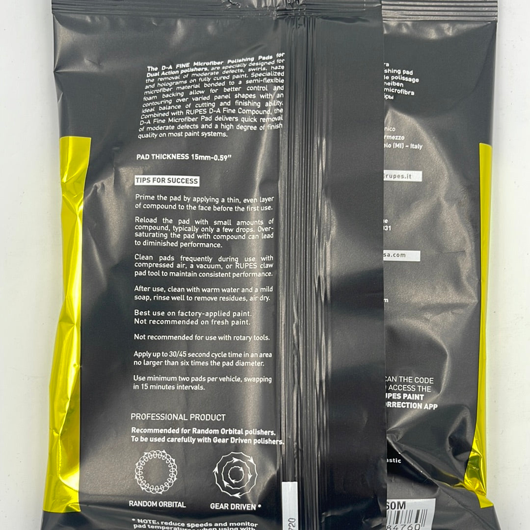 Rupes Fine 160mm 6' Microfiber Pad Secondary image