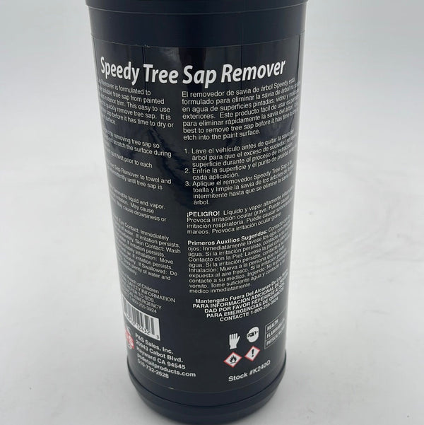 P And S Tree Sap Remover for removing tree sap from vehicles