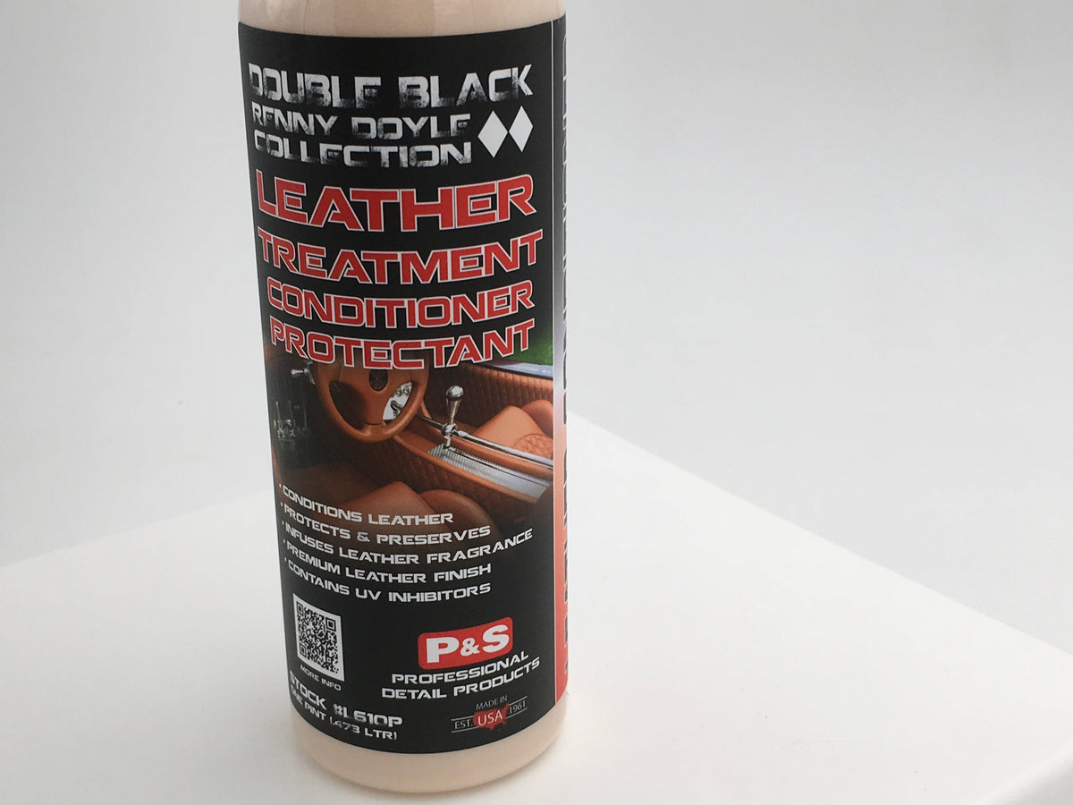 Leather Treatment 16 automotive leather care product