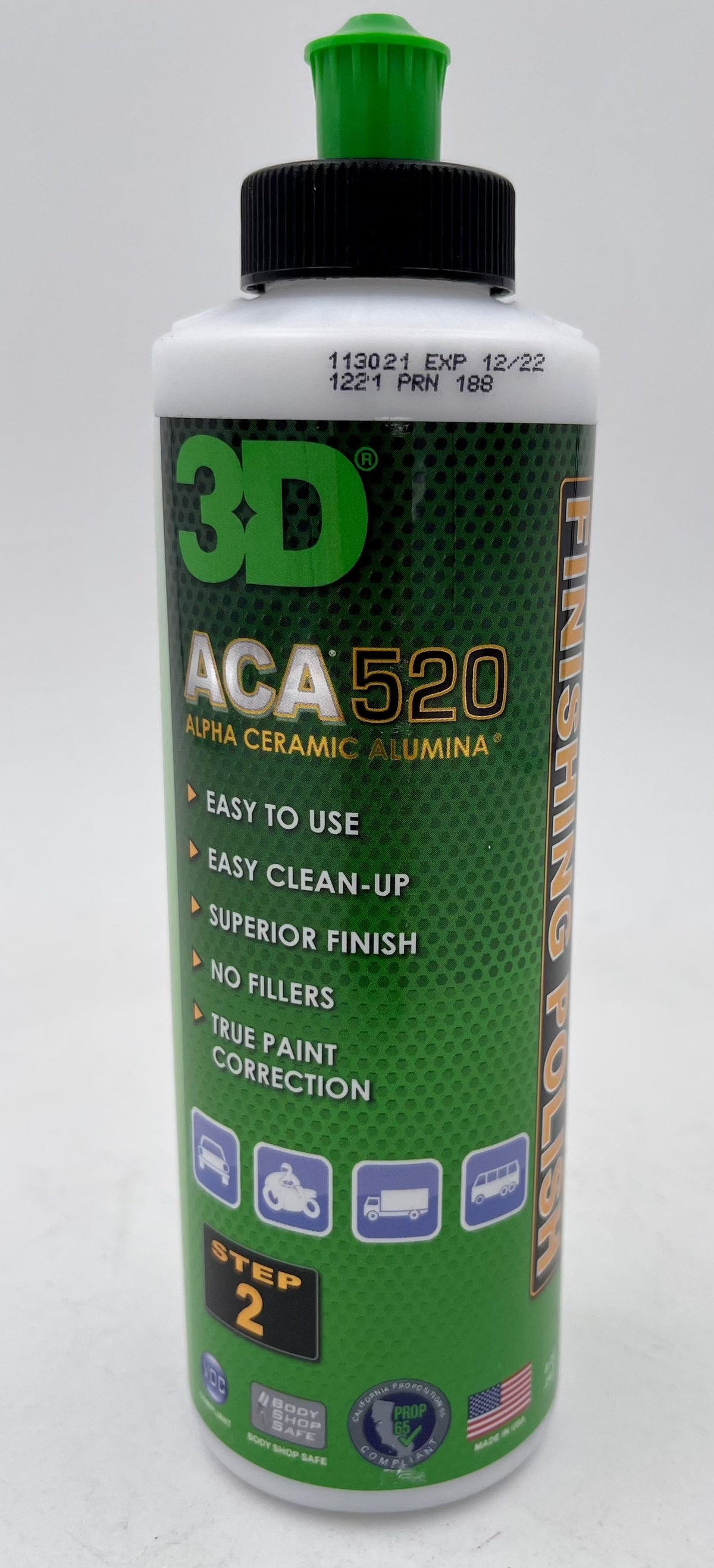 3D ACA 520 Finishing Polish 8 oz Main image
